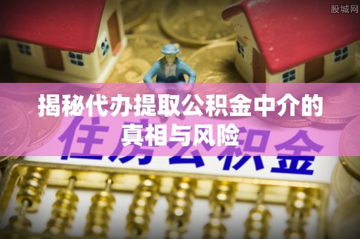 化州揭秘代办提取公积金中介的真相与风险