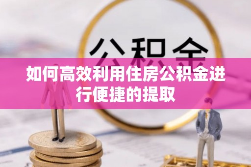 化州如何高效利用住房公积金进行便捷的提取